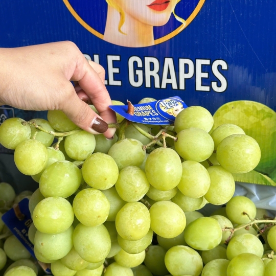 Nho xanh ( Giòn Rụm , Ngọt ) 