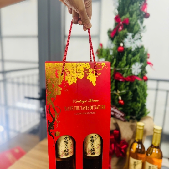 Set Rượu Mơ Vảy Vàng 